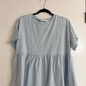 Chris & Carol Light Blue Blouse